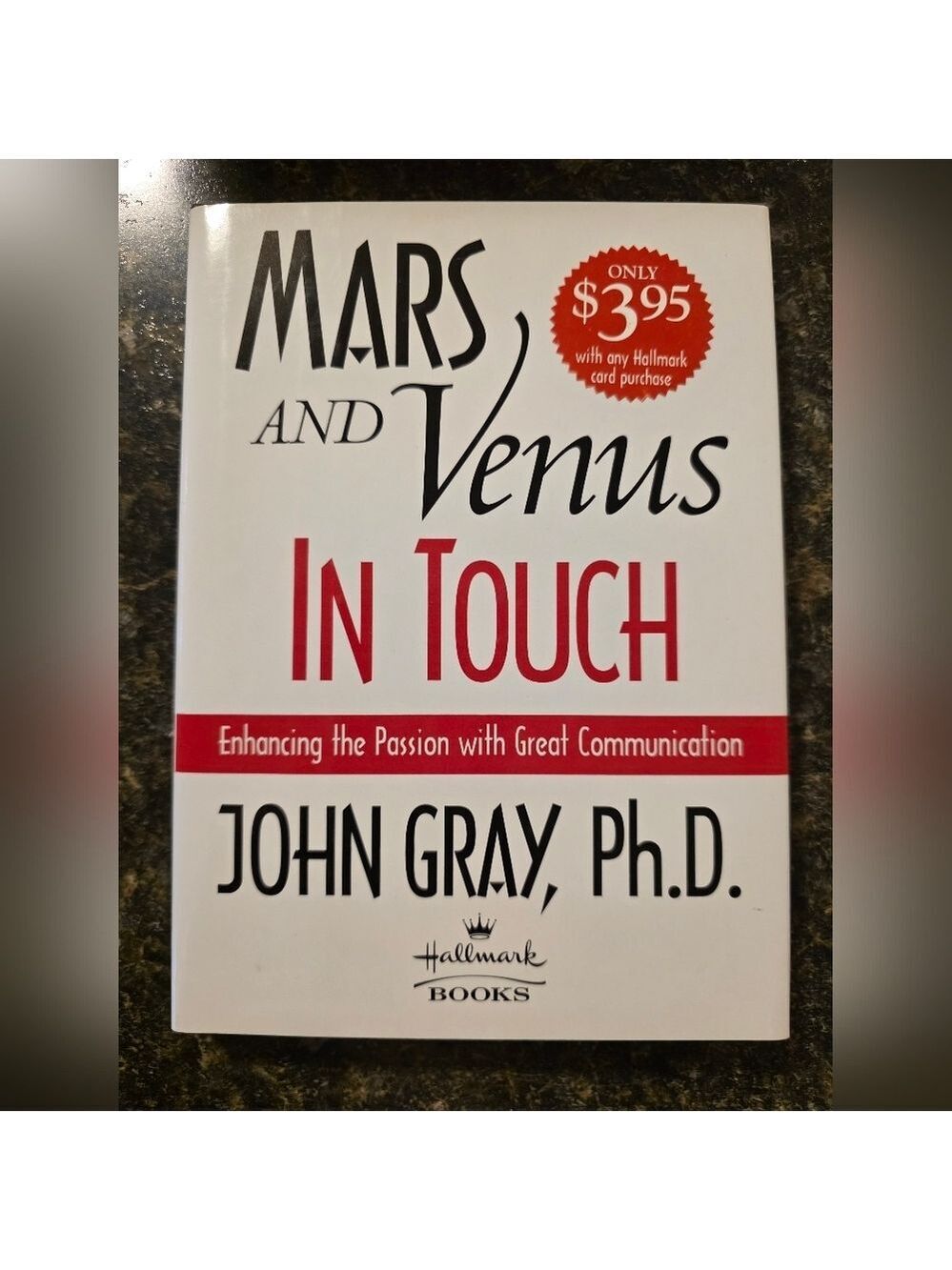 💥4 for $25💥 Hallmark Books Mars And Venus In Touch By John Gray Phd